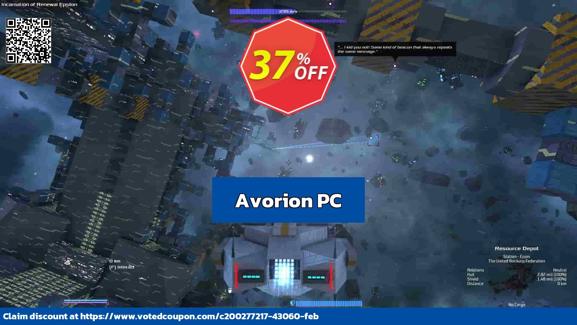 Avorion PC Coupon, discount Avorion PC Deal 2024 CDkeys. Promotion: Avorion PC Exclusive Sale offer 