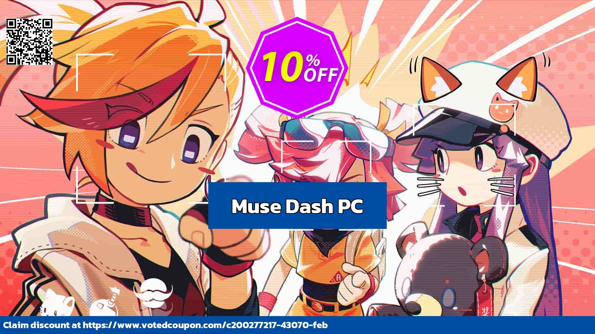 Muse Dash PC Coupon, discount Muse Dash PC Deal 2024 CDkeys. Promotion: Muse Dash PC Exclusive Sale offer 