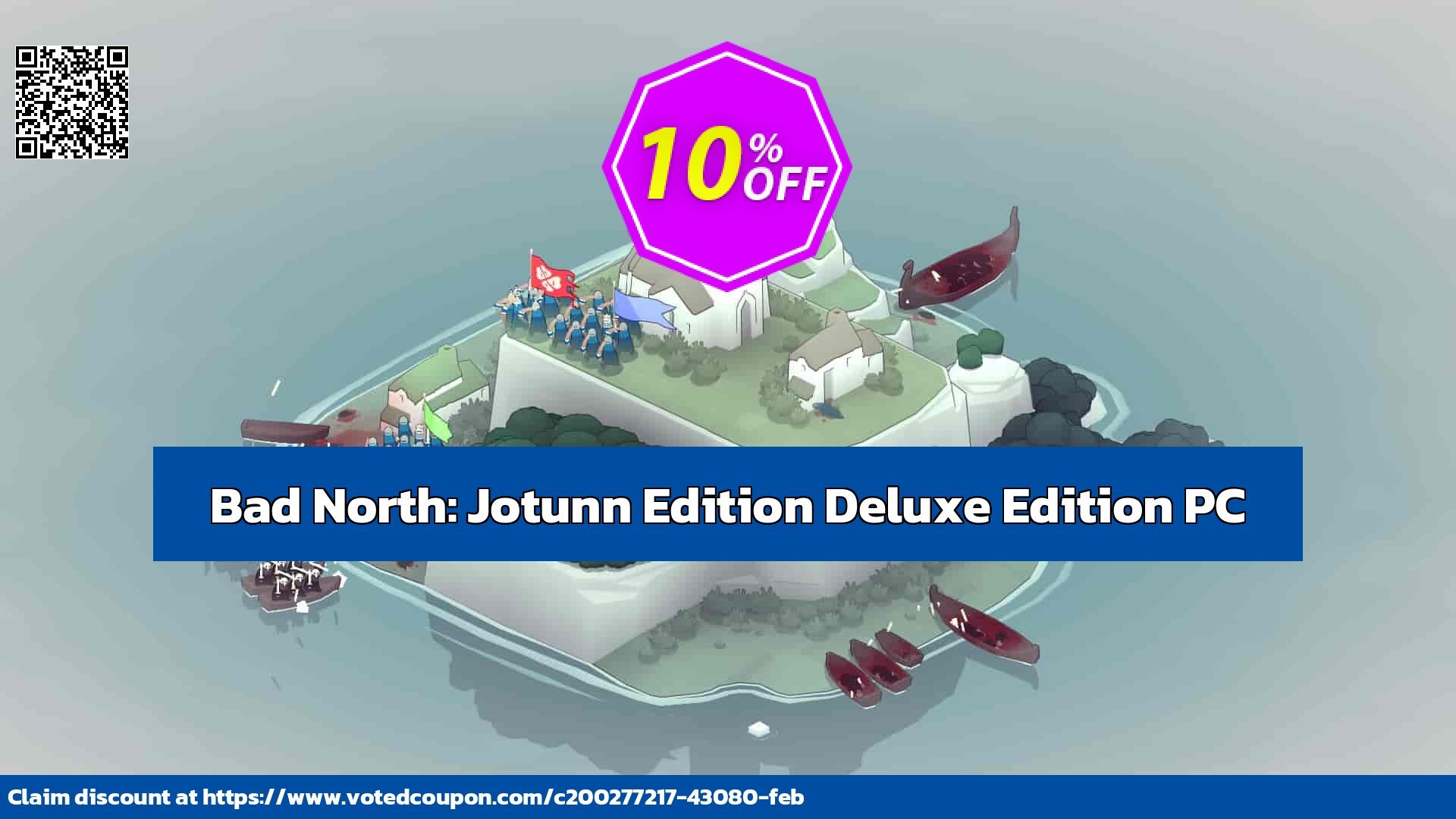 Bad North: Jotunn Edition Deluxe Edition PC Coupon, discount Bad North: Jotunn Edition Deluxe Edition PC Deal 2024 CDkeys. Promotion: Bad North: Jotunn Edition Deluxe Edition PC Exclusive Sale offer 