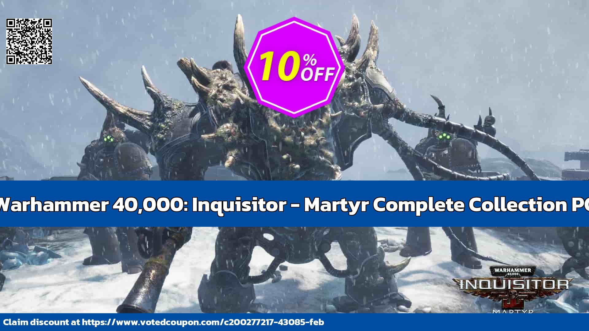 Warhammer 40,000: Inquisitor - Martyr Complete Collection PC Coupon, discount Warhammer 40,000: Inquisitor - Martyr Complete Collection PC Deal 2024 CDkeys. Promotion: Warhammer 40,000: Inquisitor - Martyr Complete Collection PC Exclusive Sale offer 