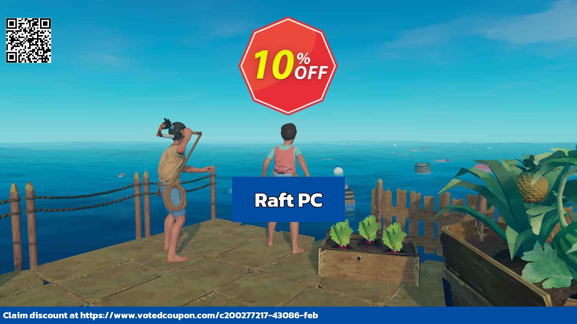 Raft PC Coupon, discount Raft PC Deal 2024 CDkeys. Promotion: Raft PC Exclusive Sale offer 