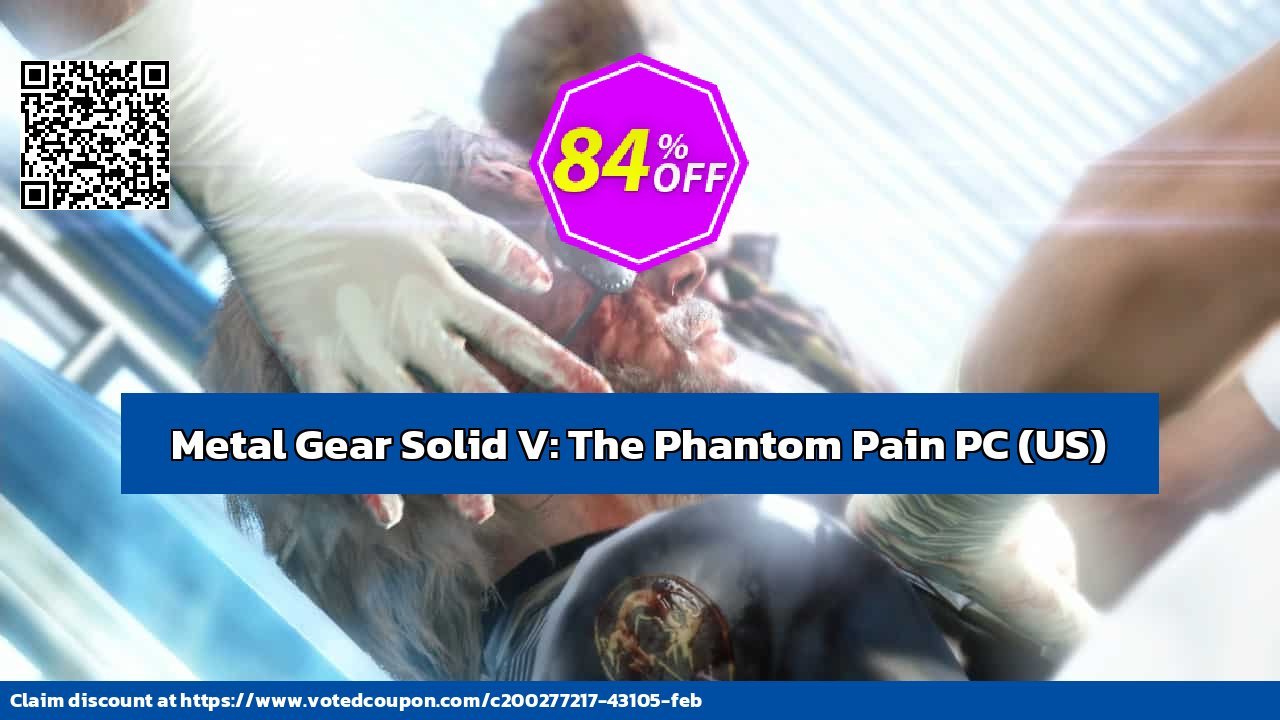 Metal Gear Solid V: The Phantom Pain PC, US  Coupon, discount Metal Gear Solid V: The Phantom Pain PC (US) Deal 2021 CDkeys. Promotion: Metal Gear Solid V: The Phantom Pain PC (US) Exclusive Sale offer 