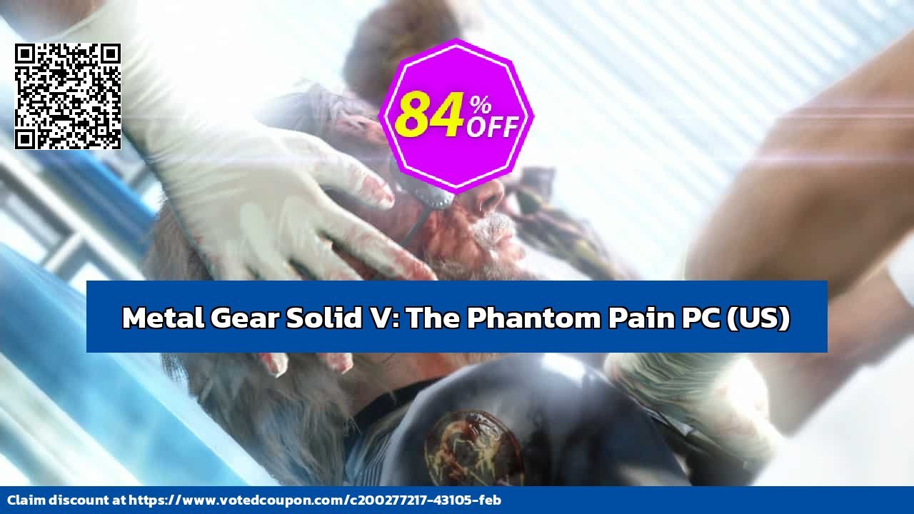 Metal Gear Solid V: The Phantom Pain PC, US  Coupon Code May 2024, 85% OFF - VotedCoupon