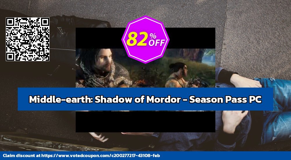 Middle-earth: Shadow of Mordor - Season Pass PC Coupon Code May 2024, 85% OFF - VotedCoupon