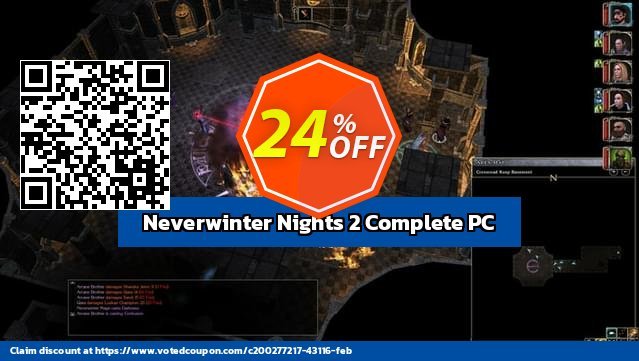 Neverwinter Nights 2 Complete PC Coupon, discount Neverwinter Nights 2 Complete PC Deal 2024 CDkeys. Promotion: Neverwinter Nights 2 Complete PC Exclusive Sale offer 