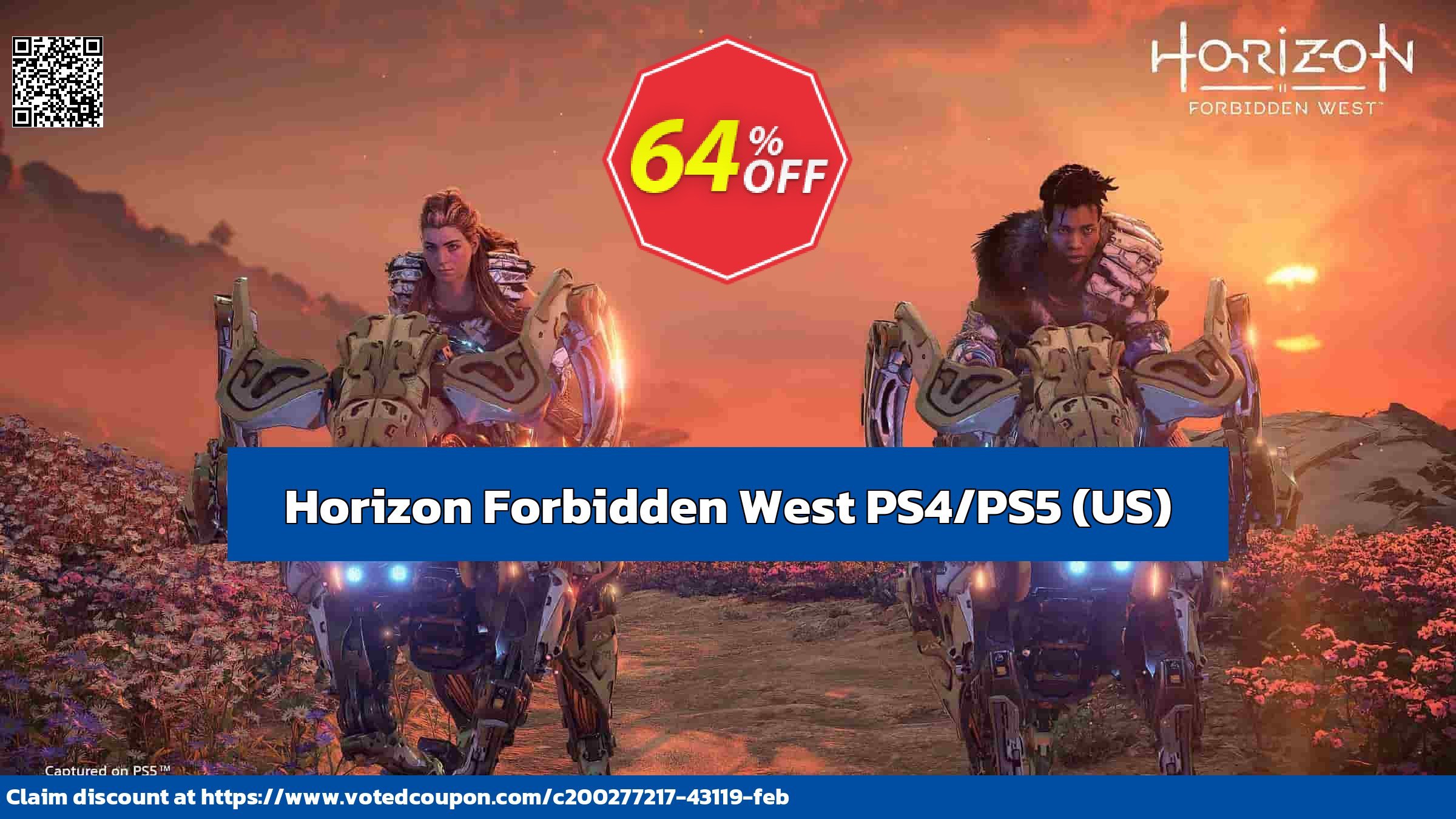 Horizon Forbidden West PS4/PS5, US  Coupon Code May 2024, 64% OFF - VotedCoupon