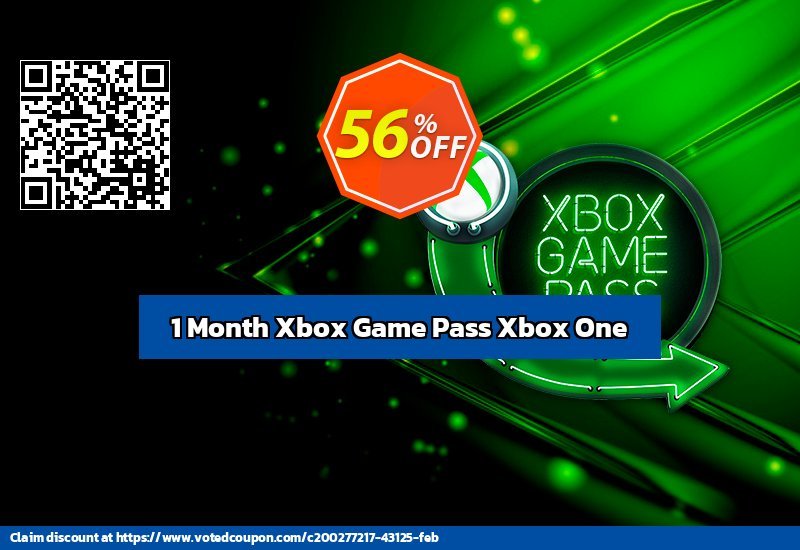 Monthly Xbox Game Pass Xbox One Coupon, discount 1 Month Xbox Game Pass Xbox One Deal 2024 CDkeys. Promotion: 1 Month Xbox Game Pass Xbox One Exclusive Sale offer 