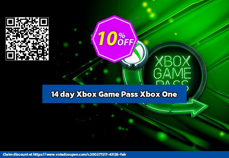 14 day Xbox Game Pass Xbox One Coupon, discount 14 day Xbox Game Pass Xbox One Deal 2024 CDkeys. Promotion: 14 day Xbox Game Pass Xbox One Exclusive Sale offer 