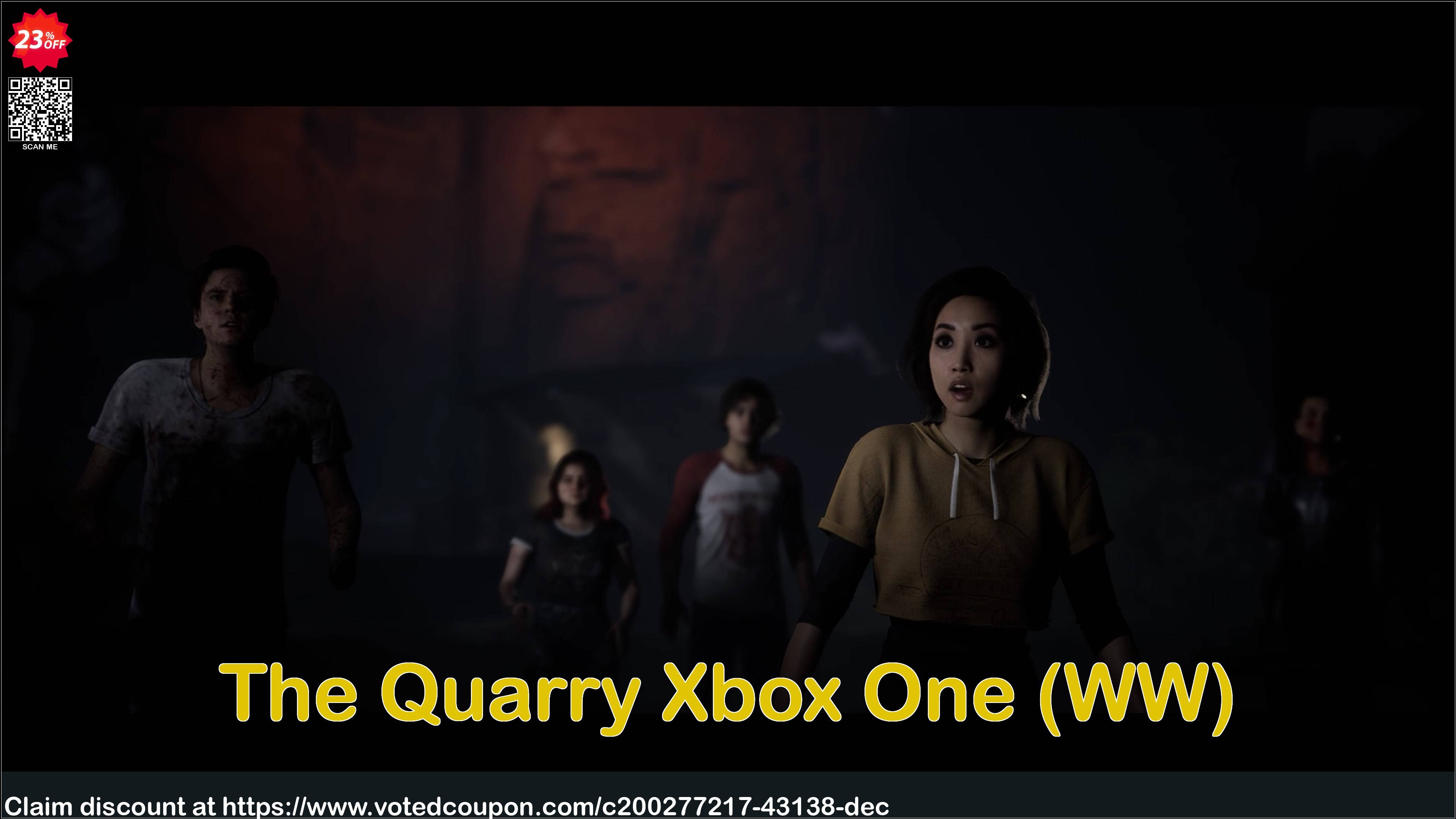 The Quarry Xbox One, WW  Coupon, discount The Quarry Xbox One (WW) Deal 2024 CDkeys. Promotion: The Quarry Xbox One (WW) Exclusive Sale offer 