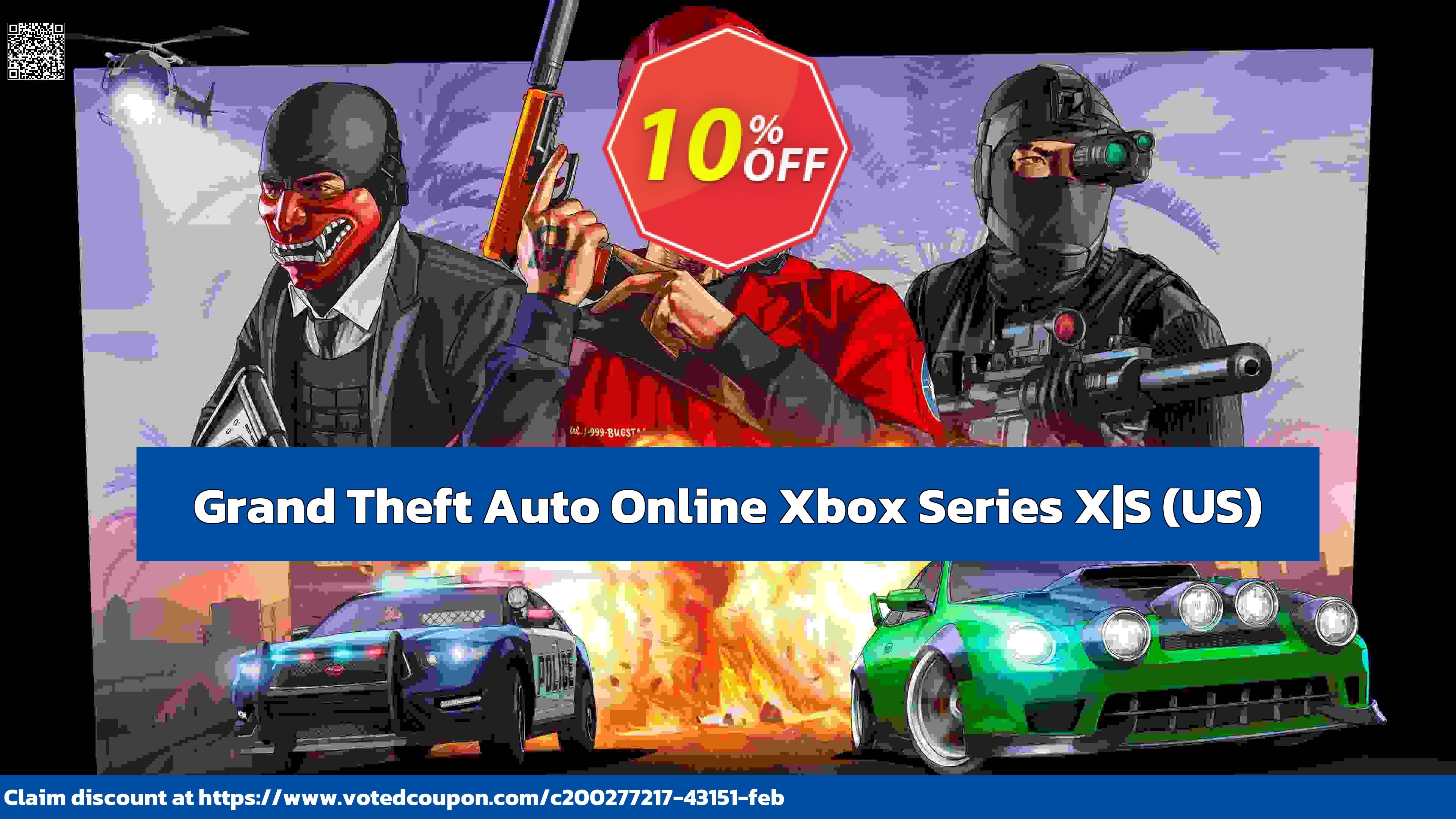 Grand Theft Auto Online Xbox Series X|S, US  Coupon Code Apr 2024, 10% OFF - VotedCoupon