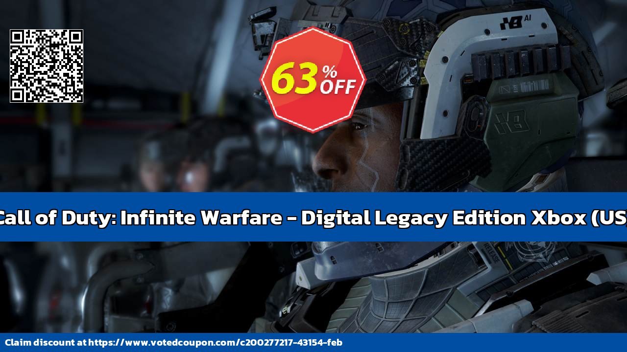 Call of Duty: Infinite Warfare - Digital Legacy Edition Xbox, US  Coupon Code May 2024, 63% OFF - VotedCoupon