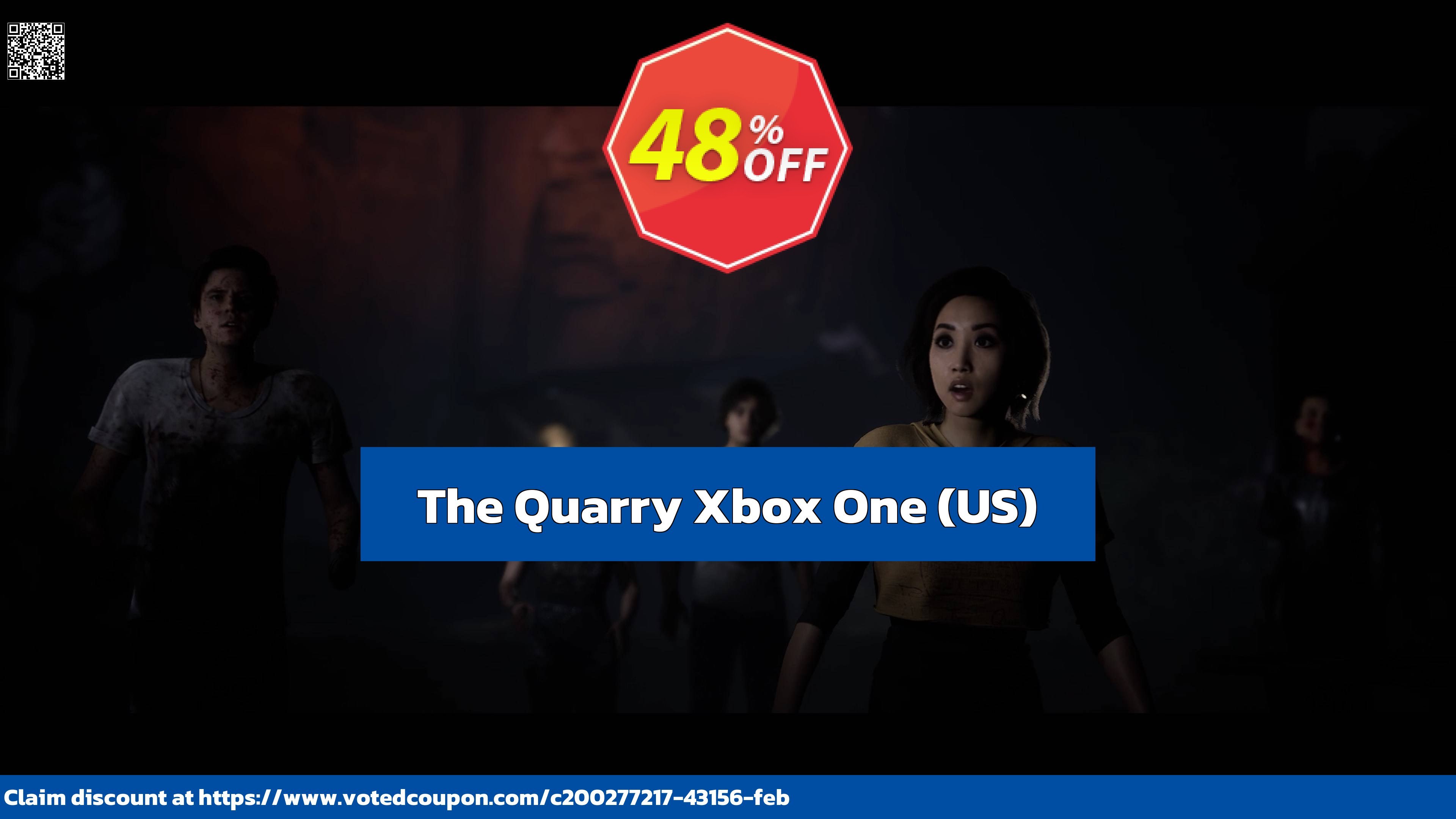 The Quarry Xbox One, US  Coupon, discount The Quarry Xbox One (US) Deal 2024 CDkeys. Promotion: The Quarry Xbox One (US) Exclusive Sale offer 