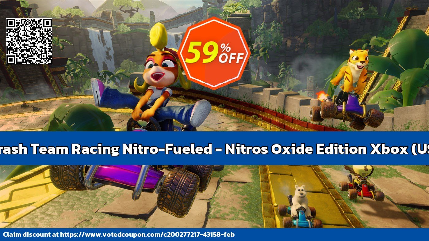 Crash Team Racing Nitro-Fueled - Nitros Oxide Edition Xbox, US  Coupon Code May 2024, 59% OFF - VotedCoupon