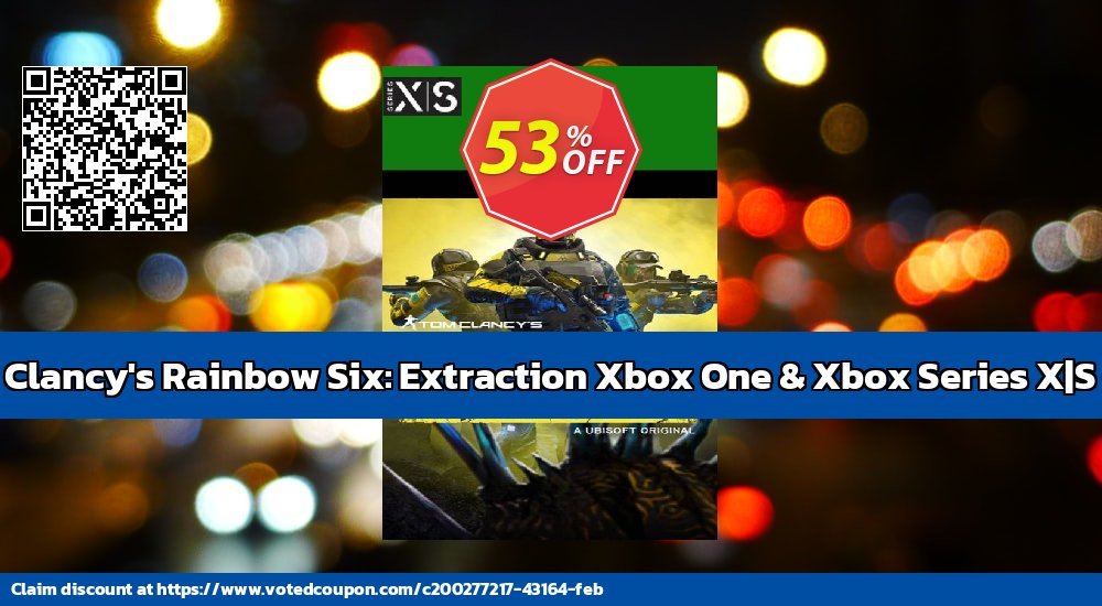 Tom Clancy's Rainbow Six: Extraction Xbox One & Xbox Series X|S, US  Coupon Code May 2024, 53% OFF - VotedCoupon