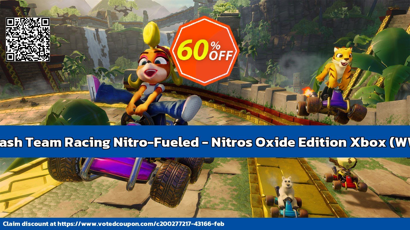 Crash Team Racing Nitro-Fueled - Nitros Oxide Edition Xbox, WW  Coupon Code May 2024, 60% OFF - VotedCoupon