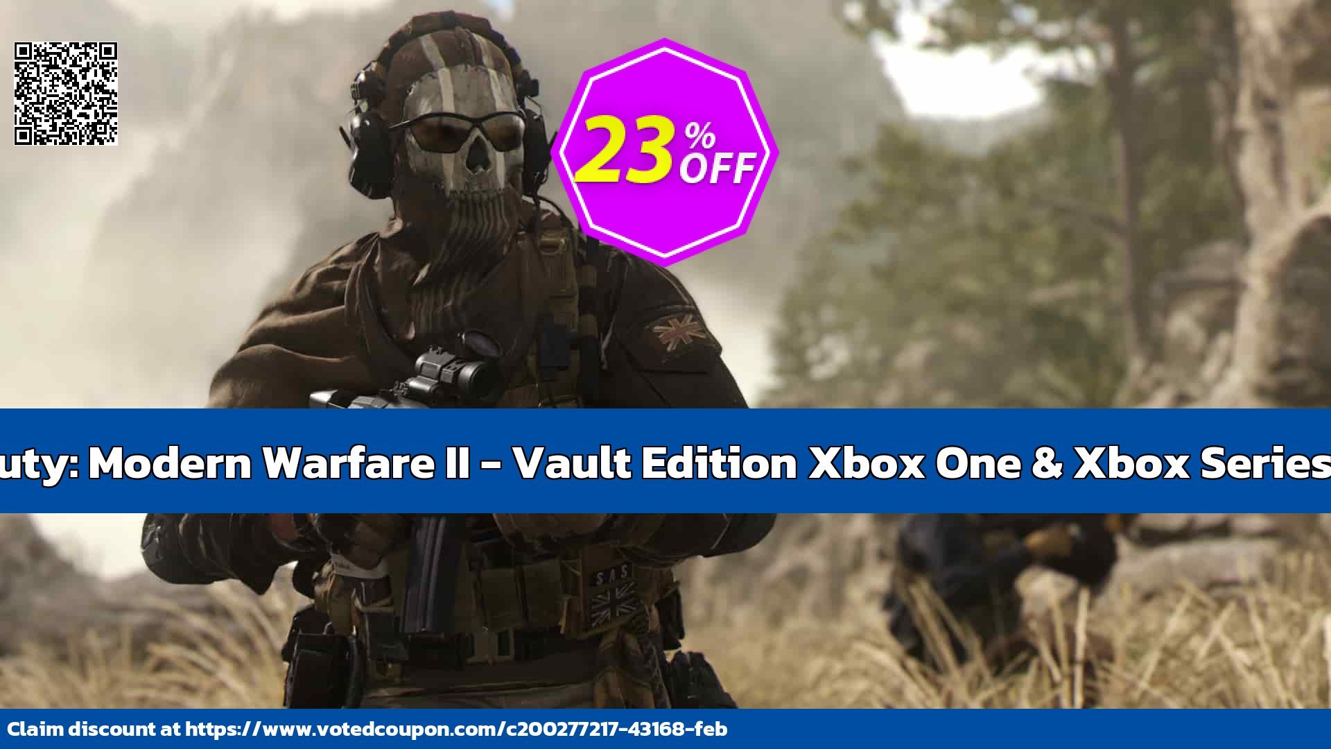 Call of Duty: Modern Warfare II - Vault Edition Xbox One & Xbox Series X|S, US  Coupon, discount Call of Duty: Modern Warfare II - Vault Edition Xbox One & Xbox Series X|S (US) Deal 2024 CDkeys. Promotion: Call of Duty: Modern Warfare II - Vault Edition Xbox One & Xbox Series X|S (US) Exclusive Sale offer 