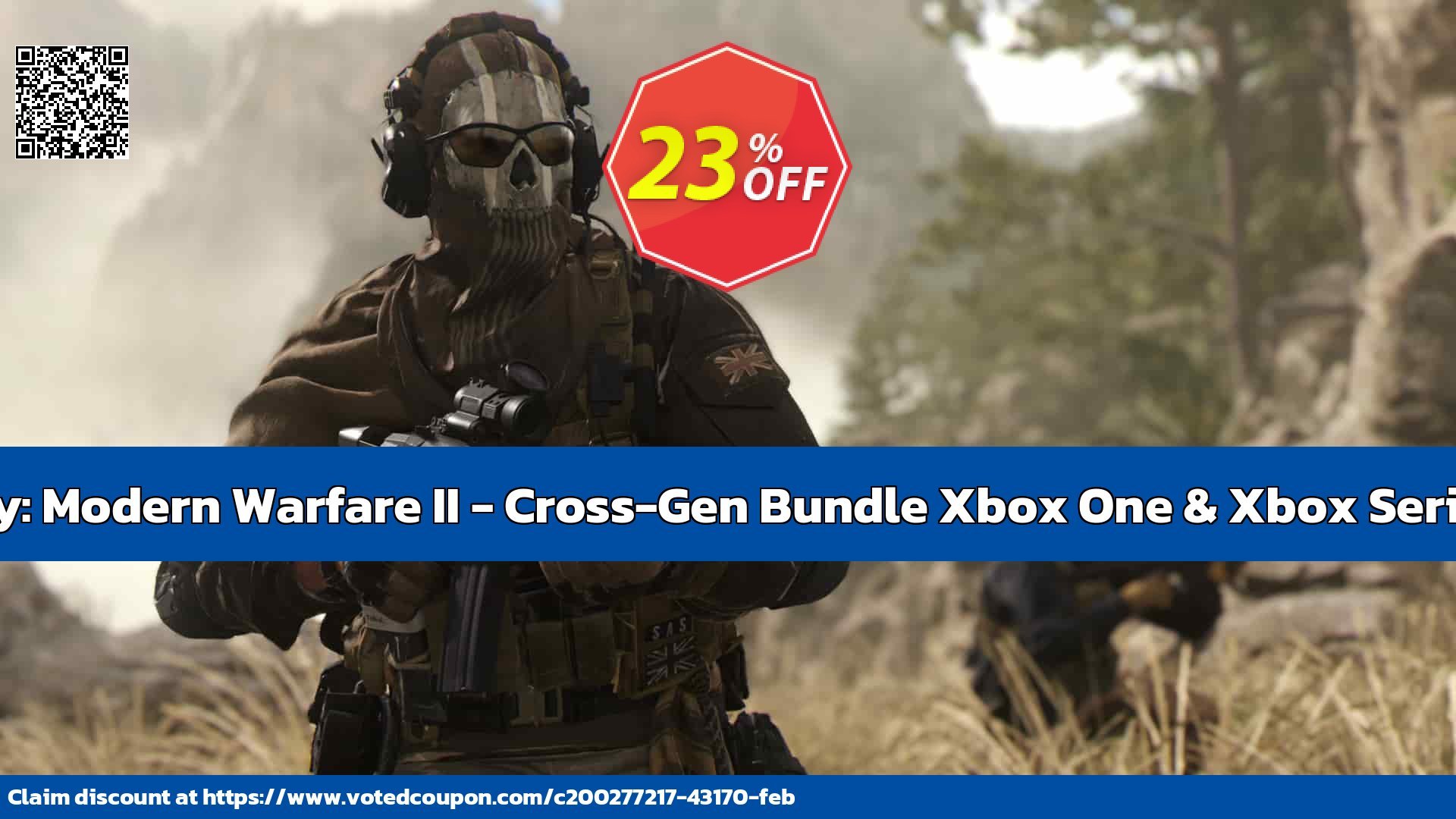 Call of Duty: Modern Warfare II - Cross-Gen Bundle Xbox One & Xbox Series X|S, US  Coupon, discount Call of Duty: Modern Warfare II - Cross-Gen Bundle Xbox One & Xbox Series X|S (US) Deal 2021 CDkeys. Promotion: Call of Duty: Modern Warfare II - Cross-Gen Bundle Xbox One & Xbox Series X|S (US) Exclusive Sale offer 