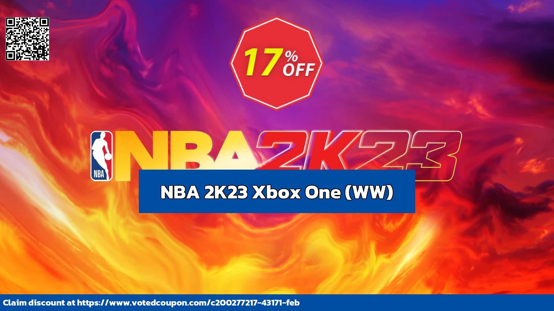 NBA 2K23 Xbox One, WW  Coupon, discount NBA 2K23 Xbox One (WW) Deal 2021 CDkeys. Promotion: NBA 2K23 Xbox One (WW) Exclusive Sale offer 