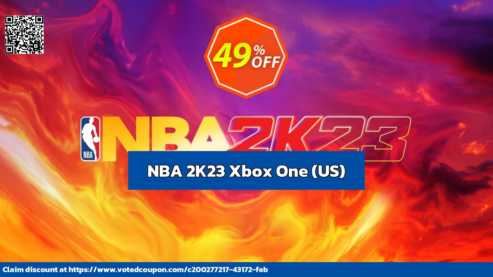 NBA 2K23 Xbox One, US  Coupon, discount NBA 2K23 Xbox One (US) Deal 2024 CDkeys. Promotion: NBA 2K23 Xbox One (US) Exclusive Sale offer 