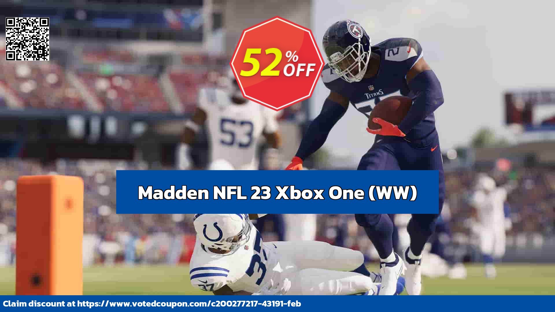 Madden NFL 23 Xbox One, WW  Coupon, discount Madden NFL 23 Xbox One (WW) Deal 2021 CDkeys. Promotion: Madden NFL 23 Xbox One (WW) Exclusive Sale offer 