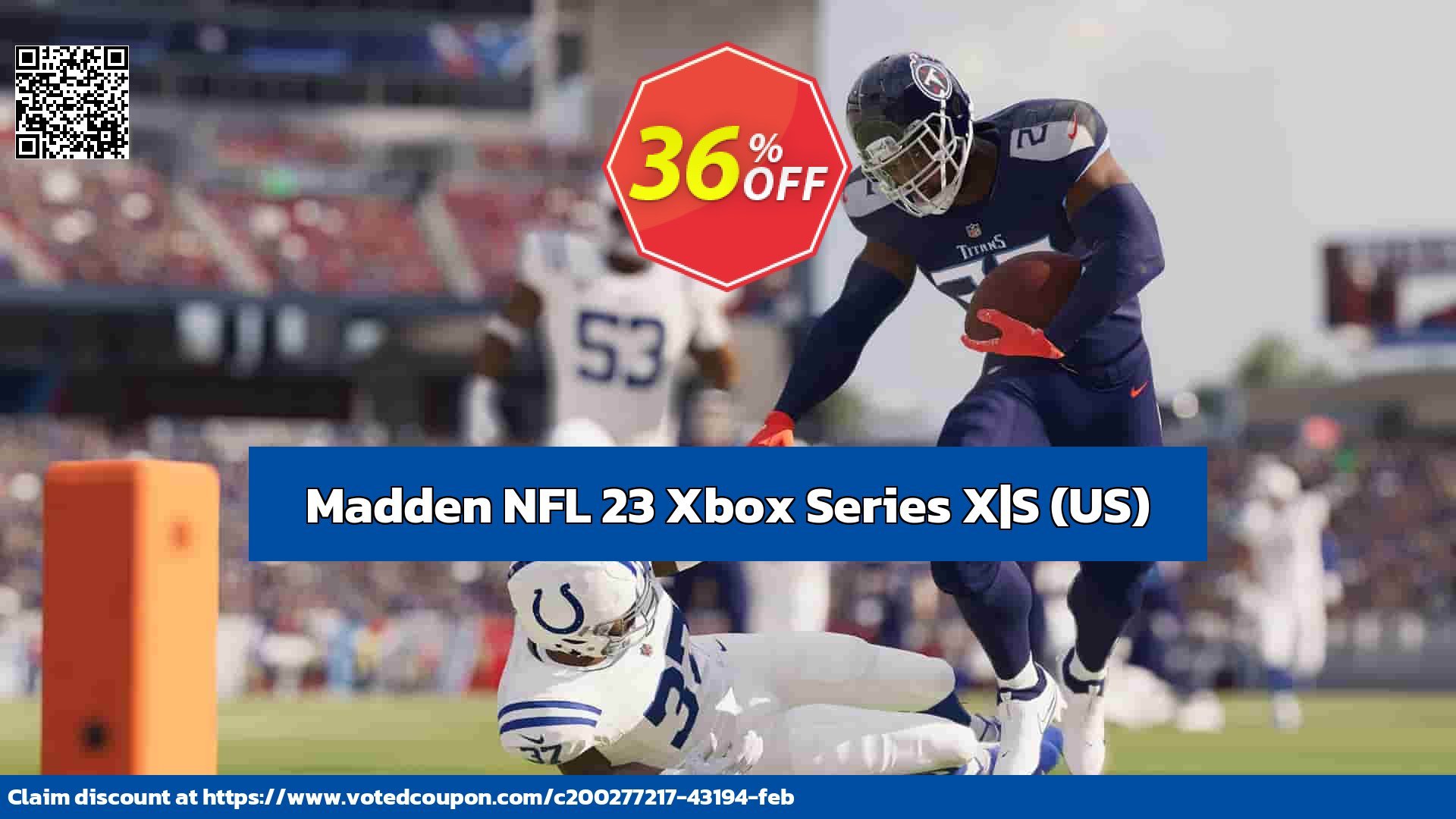 Madden NFL 23 Xbox Series X|S, US  Coupon, discount Madden NFL 23 Xbox Series X|S (US) Deal 2024 CDkeys. Promotion: Madden NFL 23 Xbox Series X|S (US) Exclusive Sale offer 