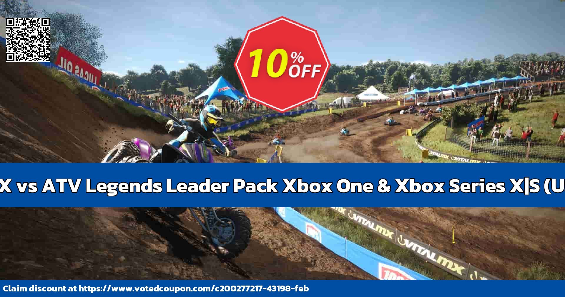 MX vs ATV Legends Leader Pack Xbox One & Xbox Series X|S, US  Coupon Code May 2024, 10% OFF - VotedCoupon