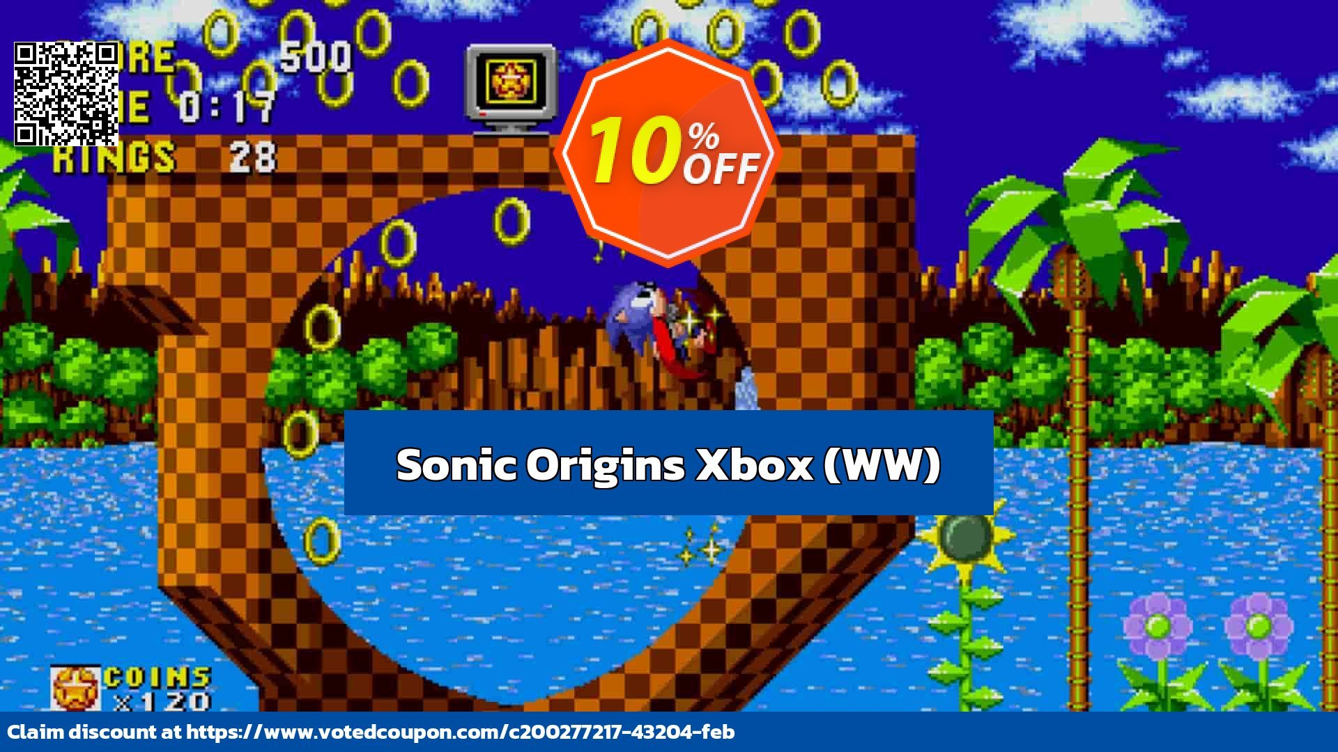 Sonic Origins Xbox, WW  Coupon, discount Sonic Origins Xbox (WW) Deal 2024 CDkeys. Promotion: Sonic Origins Xbox (WW) Exclusive Sale offer 