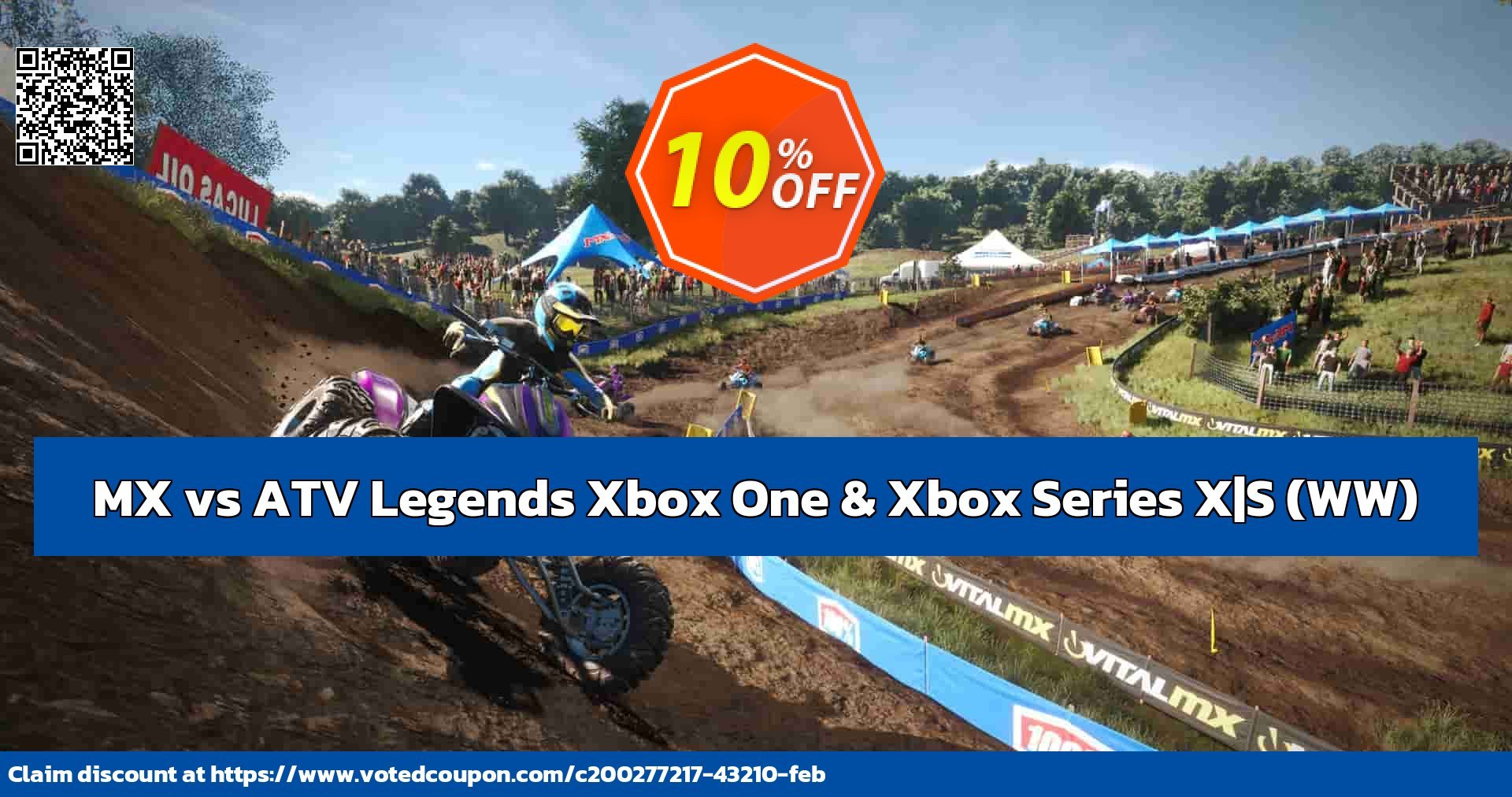 MX vs ATV Legends Xbox One & Xbox Series X|S, WW  Coupon Code May 2024, 12% OFF - VotedCoupon