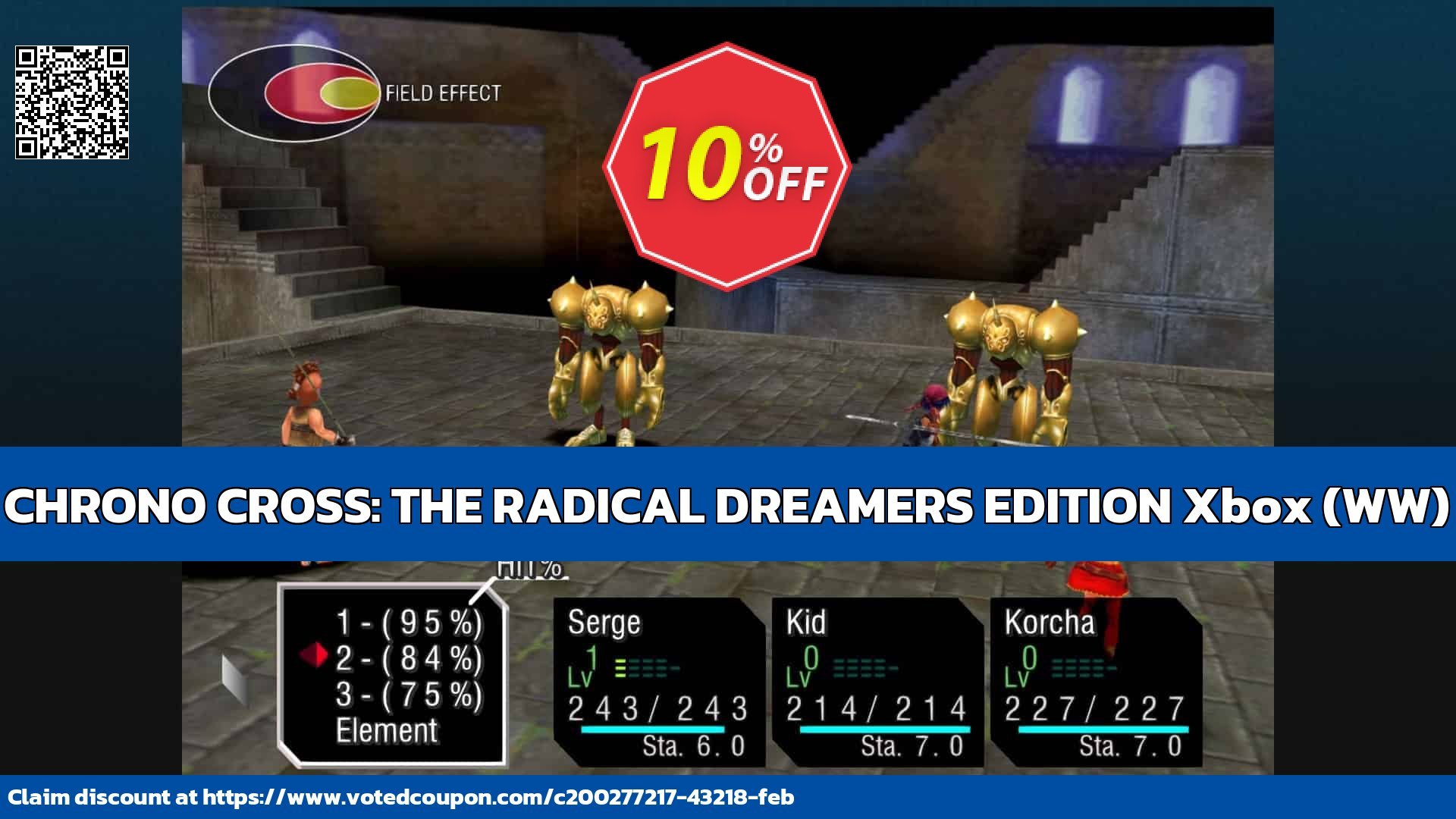 CHRONO CROSS: THE RADICAL DREAMERS EDITION Xbox, WW  Coupon Code May 2024, 14% OFF - VotedCoupon