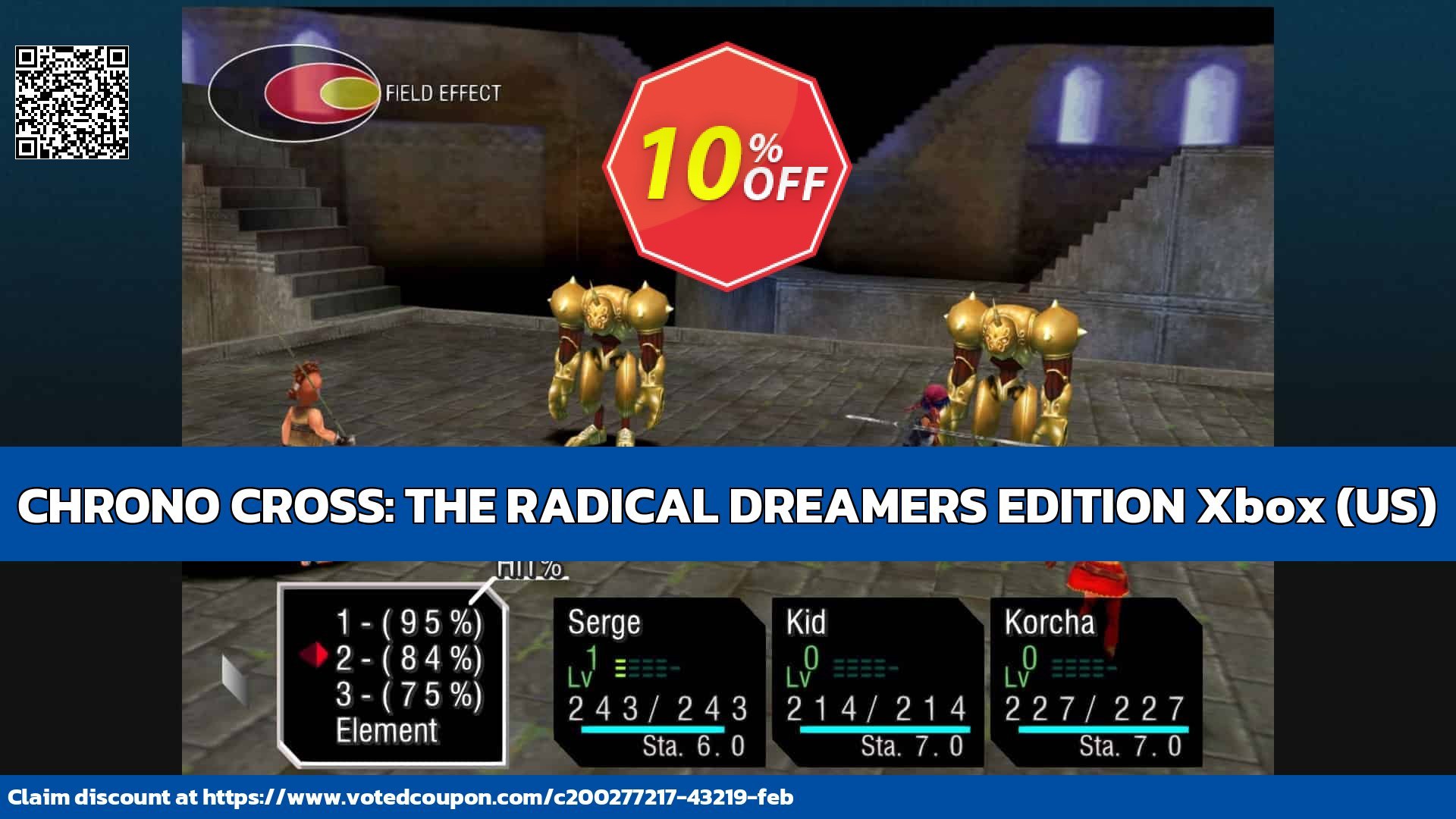 CHRONO CROSS: THE RADICAL DREAMERS EDITION Xbox, US  Coupon Code May 2024, 10% OFF - VotedCoupon