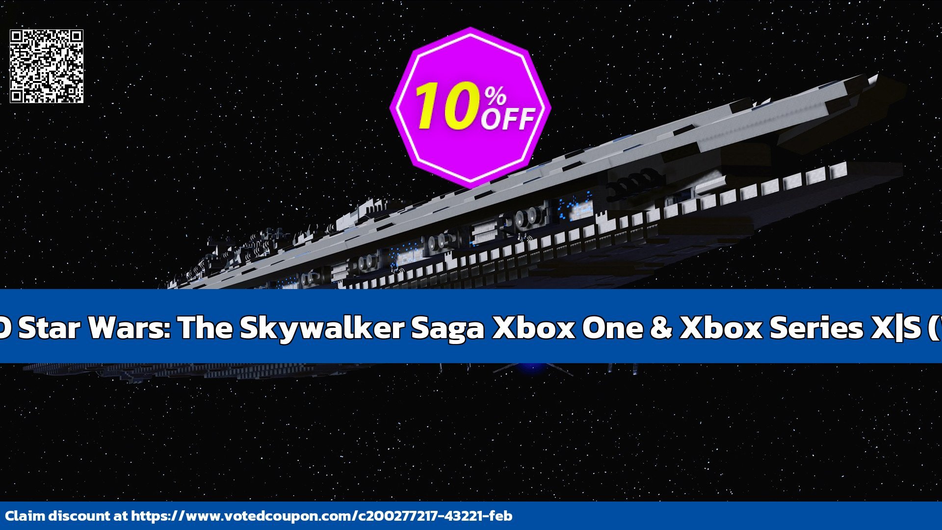 LEGO Star Wars: The Skywalker Saga Xbox One & Xbox Series X|S, WW  Coupon Code May 2024, 10% OFF - VotedCoupon