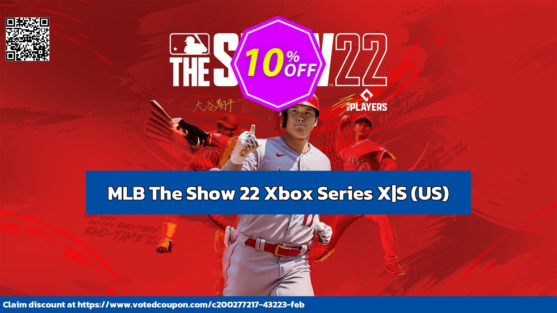 MLB The Show 22 Xbox Series X|S, US  Coupon Code May 2024, 11% OFF - VotedCoupon