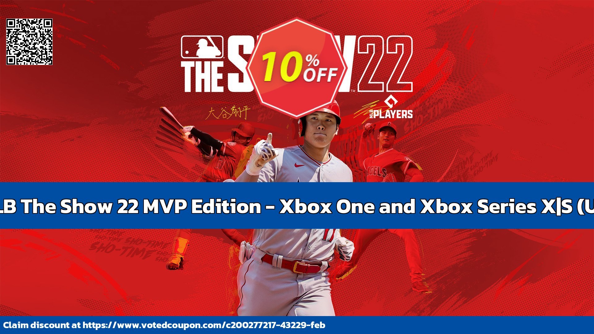 MLB The Show 22 MVP Edition - Xbox One and Xbox Series X|S, US  Coupon Code May 2024, 10% OFF - VotedCoupon