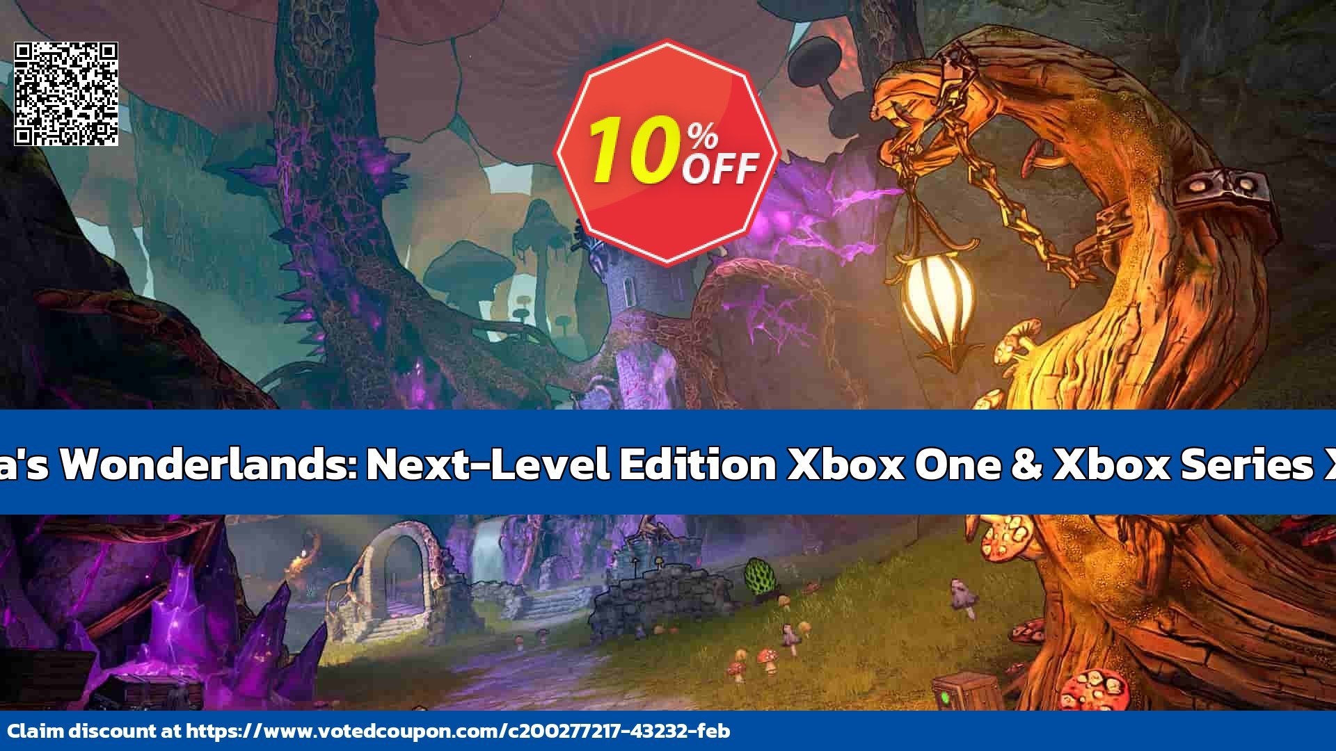 Tiny Tina's Wonderlands: Next-Level Edition Xbox One & Xbox Series X|S, WW  Coupon Code May 2024, 10% OFF - VotedCoupon