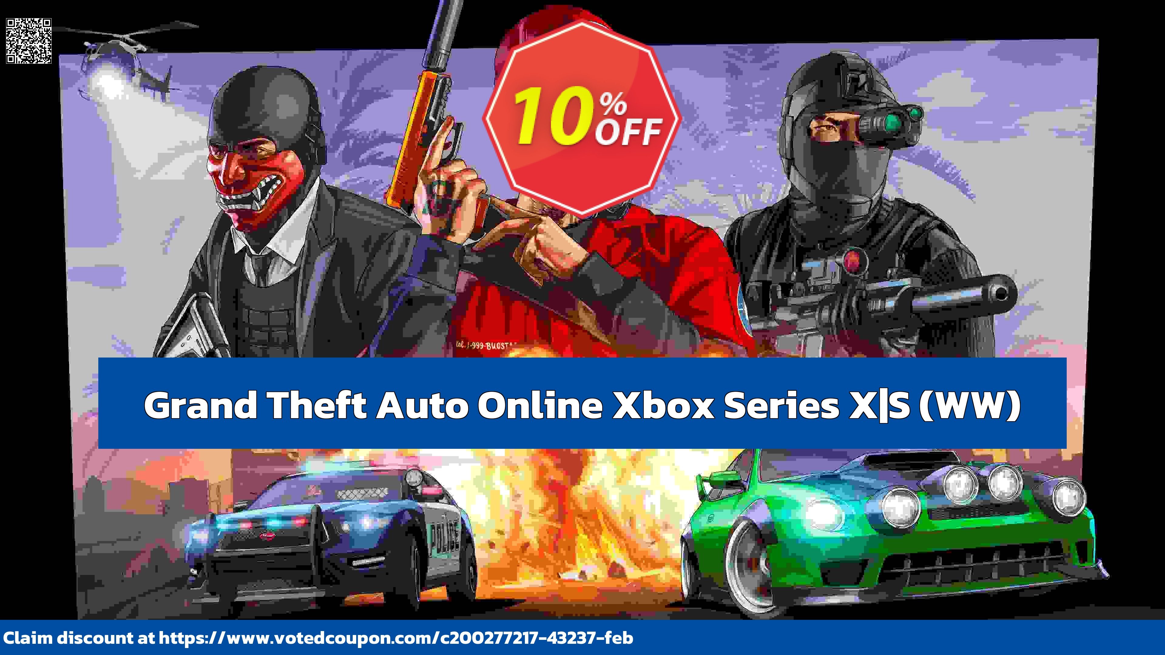 Grand Theft Auto Online Xbox Series X|S, WW  Coupon Code Apr 2024, 14% OFF - VotedCoupon