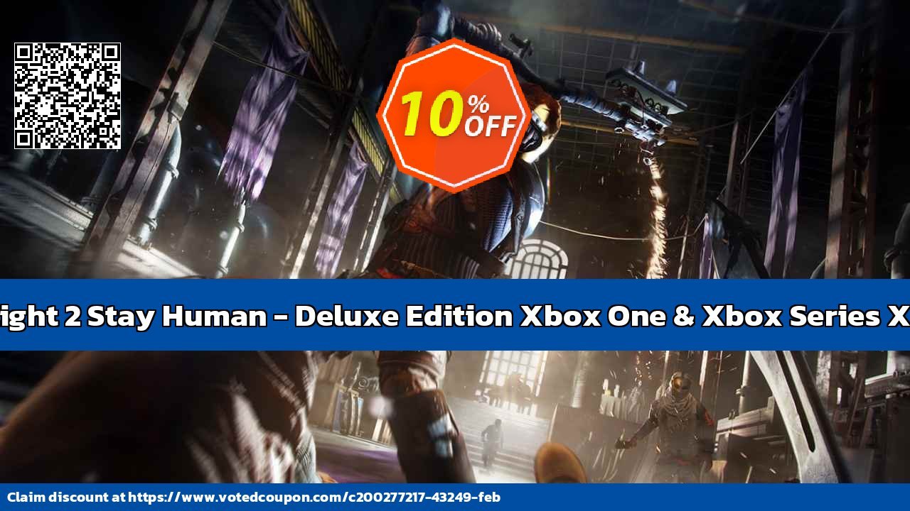 Dying Light 2 Stay Human - Deluxe Edition Xbox One & Xbox Series X|S, WW  Coupon Code May 2024, 10% OFF - VotedCoupon