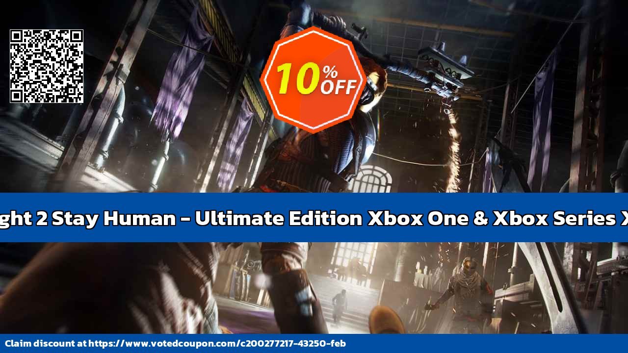 Dying Light 2 Stay Human - Ultimate Edition Xbox One & Xbox Series X|S, WW  Coupon, discount Dying Light 2 Stay Human - Ultimate Edition Xbox One & Xbox Series X|S (WW) Deal 2024 CDkeys. Promotion: Dying Light 2 Stay Human - Ultimate Edition Xbox One & Xbox Series X|S (WW) Exclusive Sale offer 