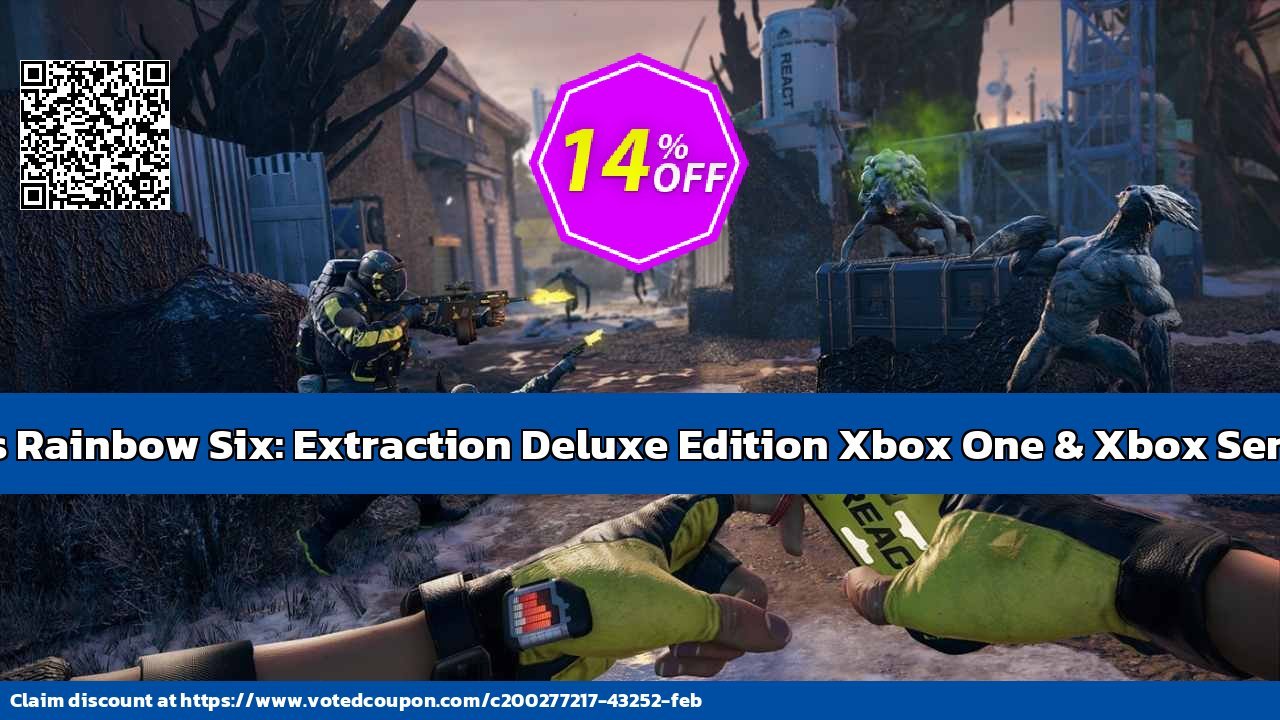Tom Clancy's Rainbow Six: Extraction Deluxe Edition Xbox One & Xbox Series X|S, WW  Coupon Code May 2024, 14% OFF - VotedCoupon