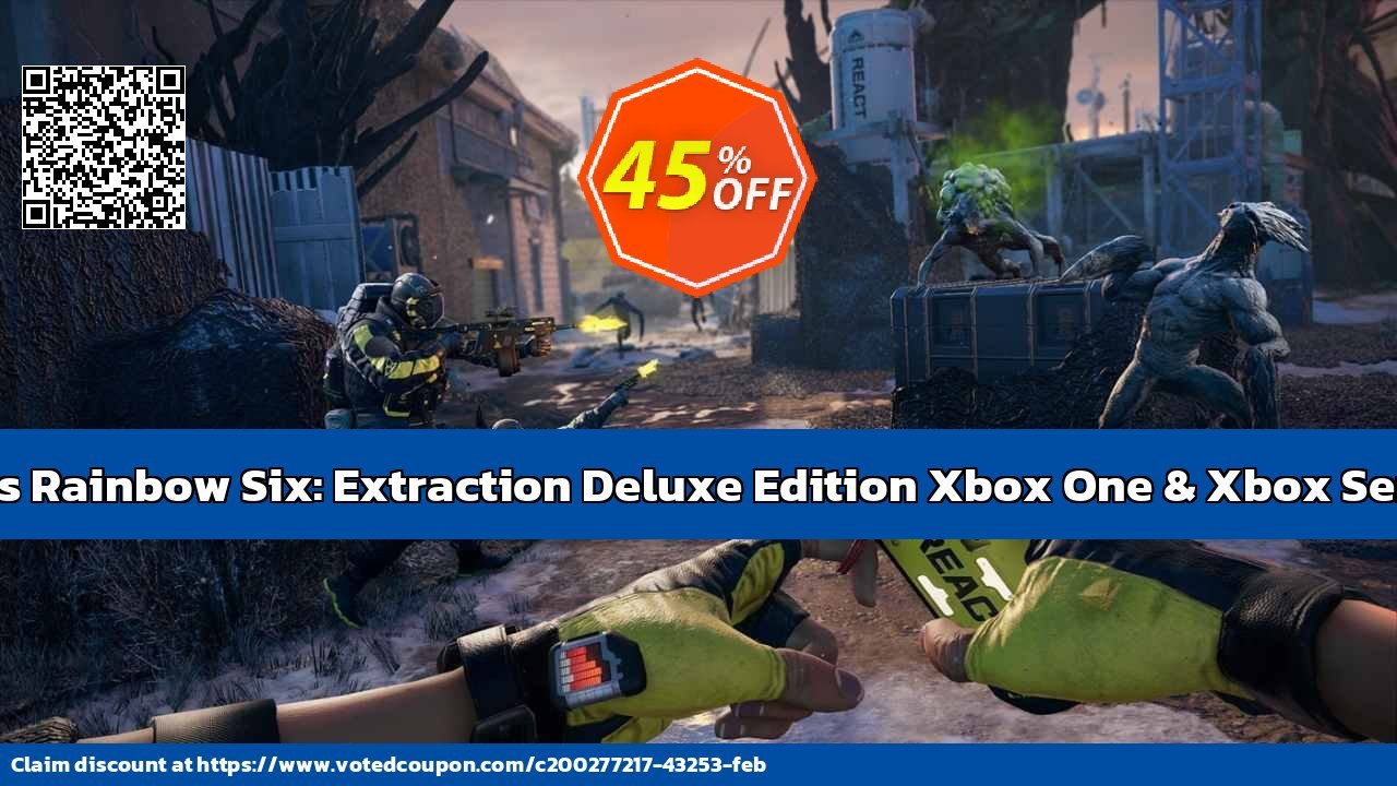 Tom Clancy's Rainbow Six: Extraction Deluxe Edition Xbox One & Xbox Series X|S, US  Coupon Code May 2024, 46% OFF - VotedCoupon