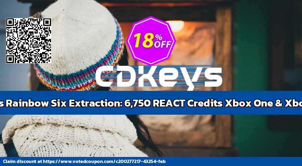 Tom Clancy's Rainbow Six Extraction: 6,750 REACT Credits Xbox One & Xbox Series X|S Coupon Code May 2024, 19% OFF - VotedCoupon