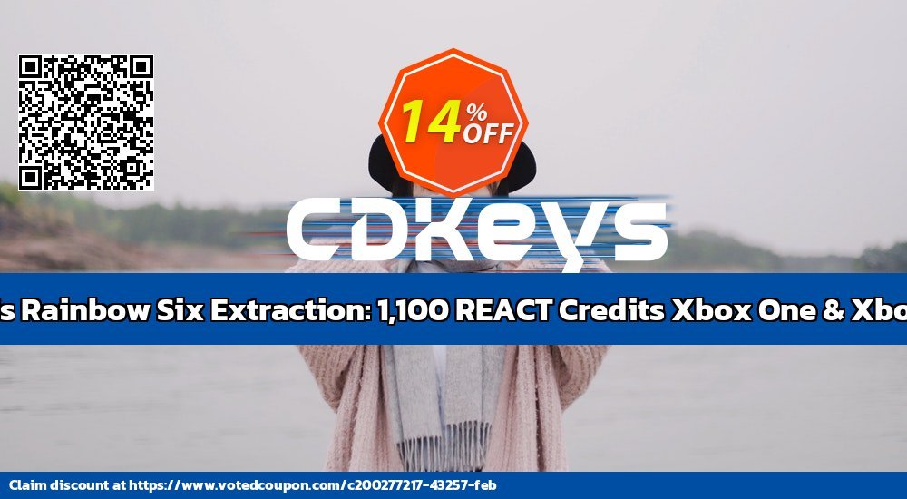 Tom Clancy's Rainbow Six Extraction: 1,100 REACT Credits Xbox One & Xbox Series X|S Coupon Code May 2024, 18% OFF - VotedCoupon