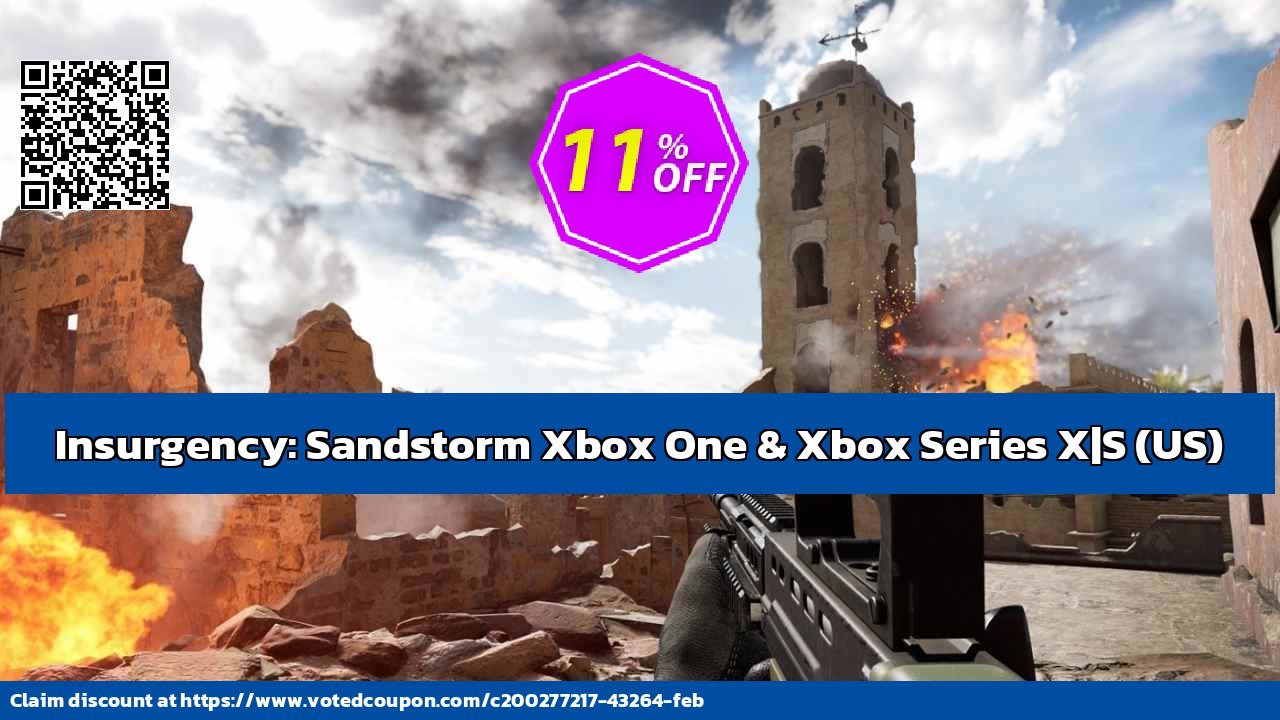 Insurgency: Sandstorm Xbox One & Xbox Series X|S, US  Coupon Code May 2024, 12% OFF - VotedCoupon