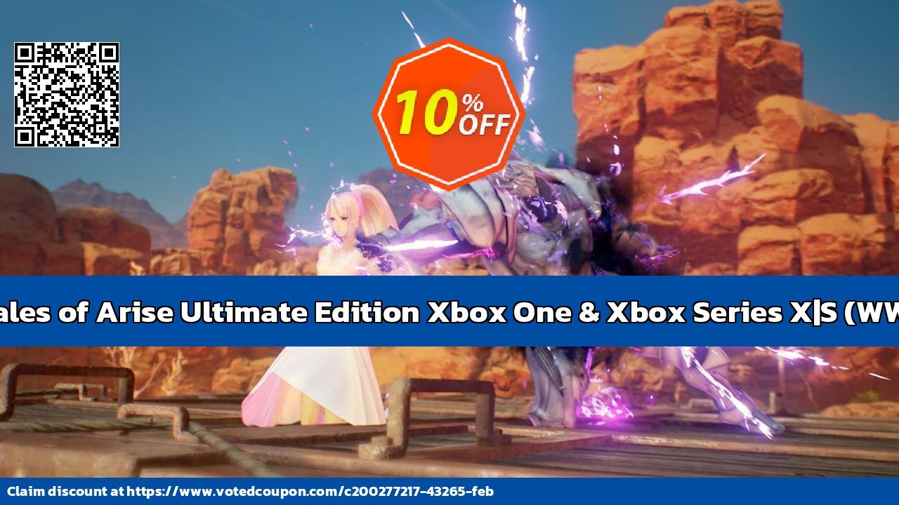 Tales of Arise Ultimate Edition Xbox One & Xbox Series X|S, WW  Coupon, discount Tales of Arise Ultimate Edition Xbox One & Xbox Series X|S (WW) Deal 2024 CDkeys. Promotion: Tales of Arise Ultimate Edition Xbox One & Xbox Series X|S (WW) Exclusive Sale offer 