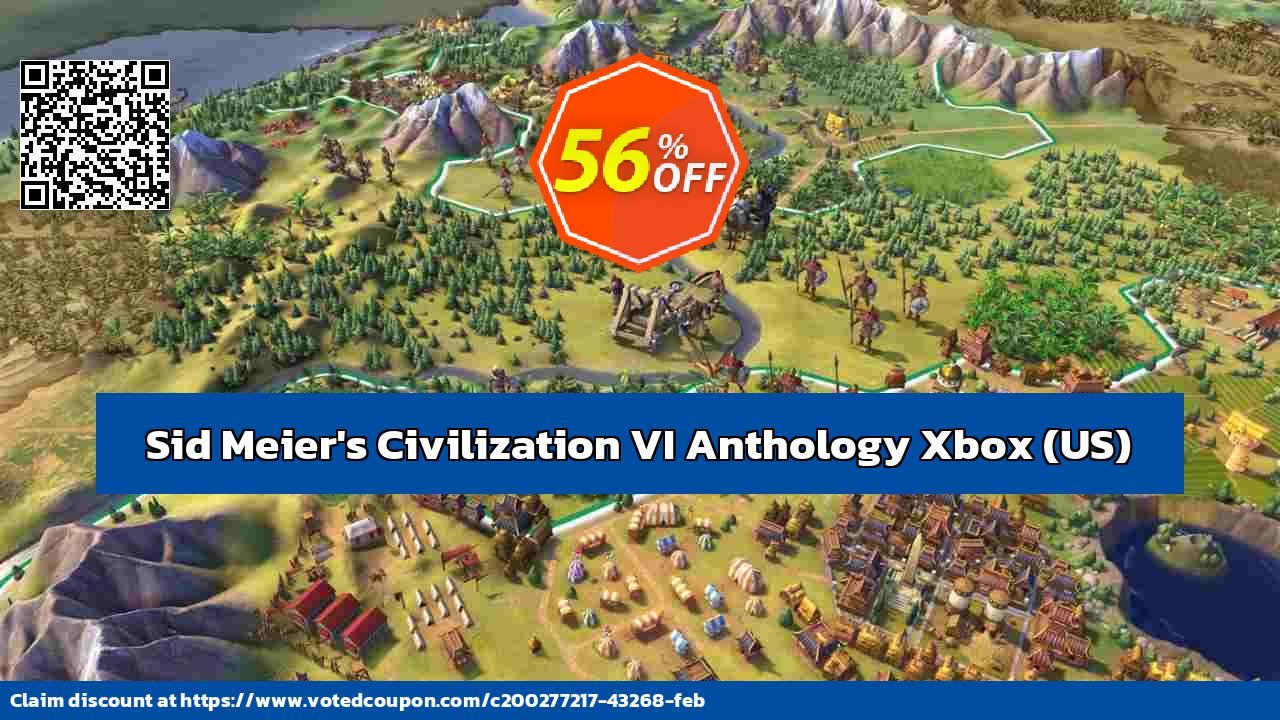 Sid Meier&#039;s Civilization VI Anthology Xbox, US  Coupon, discount Sid Meier's Civilization VI Anthology Xbox (US) Deal 2024 CDkeys. Promotion: Sid Meier's Civilization VI Anthology Xbox (US) Exclusive Sale offer 