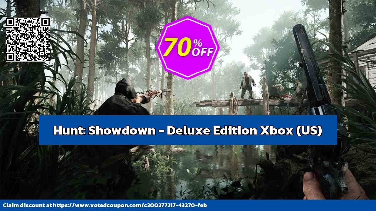 Hunt: Showdown - Deluxe Edition Xbox, US  Coupon, discount Hunt: Showdown - Deluxe Edition Xbox (US) Deal 2024 CDkeys. Promotion: Hunt: Showdown - Deluxe Edition Xbox (US) Exclusive Sale offer 