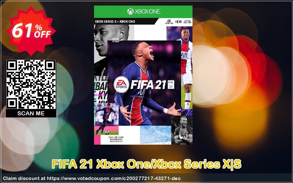 FIFA 21 Xbox One/Xbox Series X|S Coupon, discount FIFA 21 Xbox One/Xbox Series X|S Deal 2024 CDkeys. Promotion: FIFA 21 Xbox One/Xbox Series X|S Exclusive Sale offer 