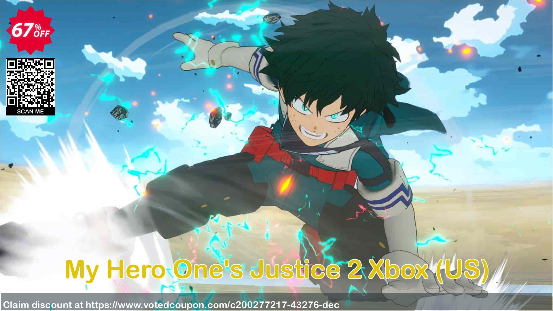My Hero One's Justice 2 Xbox, US  Coupon Code May 2024, 67% OFF - VotedCoupon