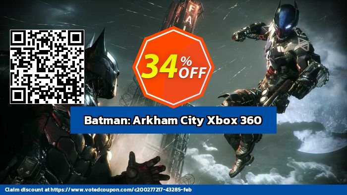 Batman: Arkham City Xbox 360 Coupon Code May 2024, 35% OFF - VotedCoupon