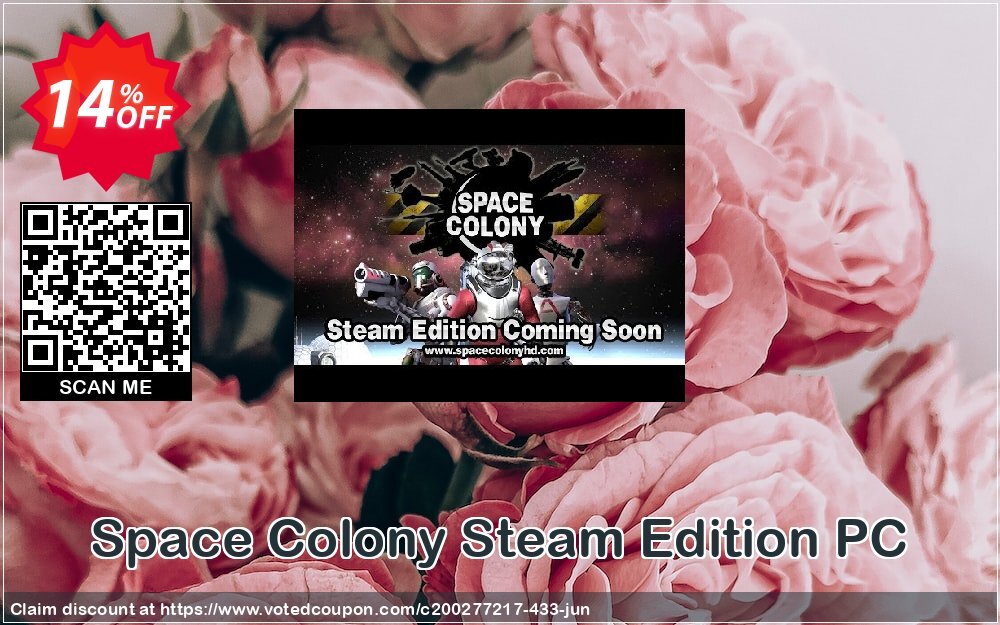 Space Colony Steam Edition PC Coupon, discount Space Colony Steam Edition PC Deal. Promotion: Space Colony Steam Edition PC Exclusive offer 