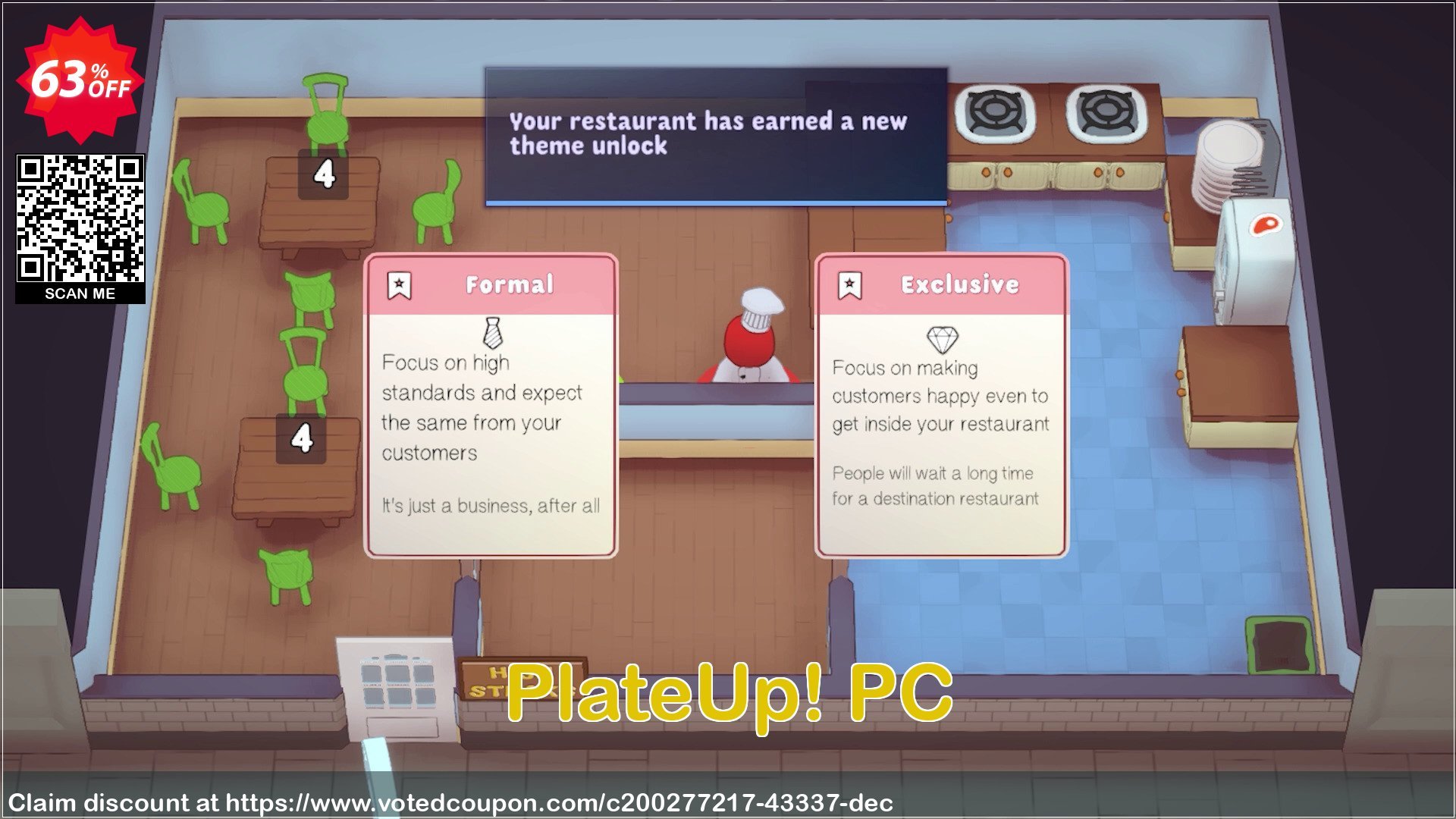 PlateUp! PC Coupon Code May 2024, 63% OFF - VotedCoupon